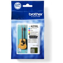 Tooner Brother LC-421XL VALUE PACK INK BLACK...