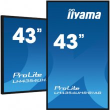 Монитор Iiyama LH4375UHS-B1AG 43IN 500CD/M...