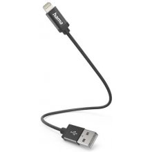 Hama 00201578 lightning cable 0.2 m Black