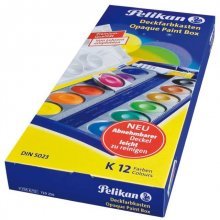 Pelikan Акварельные краски, K12, 12 цветов +...