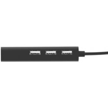 NATEC USB Hub 3-ports + RJ45 Dragonfly