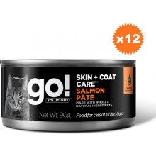 GO! 6x Skin + Coat Pasteet Kassile Lõhega...