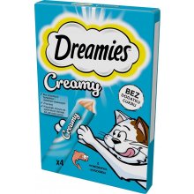Dreamies Creamy Salmon - cat treats - 4x10 g
