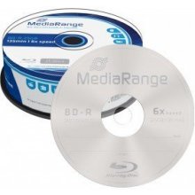 Toorikud MediaRange BD-R 25 GB Blu-ray 25pcs...