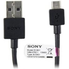 Sony USB-kaabel MicroUSB, 10cm, must