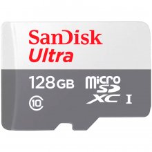 SANDISK Ultra microSDXC 128GB 100MB/s Class...