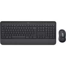 LOGITECH Wireless Keyboard+Mouse MK650 black...