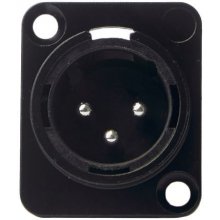 Linearic P3M panel socket XLR 3pin male