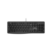 CANYON keyboard KB-50 EN Slim Wired Black