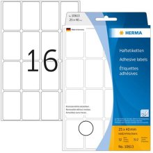 Herma Vielzwecketiketten weiß 25x40 mm...