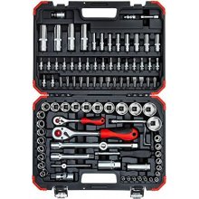 Gedore red Socket Set 1/4 + 1/2 94-pieces