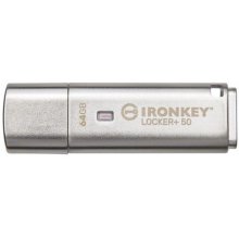 Kingston Technology IronKey 64GB IKLP50 AES...