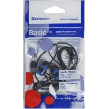 EGA Master EARPHONES BASIC 616 BLACK-BLUE