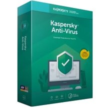 KASPERSKY Anti-Virus. 2 arvutit. 1 aasta...