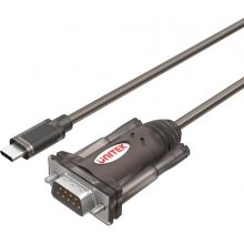 UNITEK Y-1105K serial cable black 1.5 m DB-9