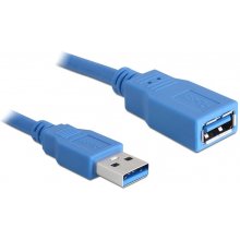 DELOCK USB3.0 Verl. A -> A St/Bu 2.00m blau