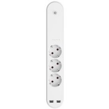 Denver SHP-310U Smart power strip 3 AC...