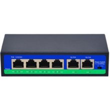 PoE switch 4ch 100Mbps +2G uplink