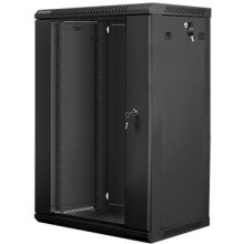 Lanberg WF01-6418-10B rack cabinet 18U Wall...
