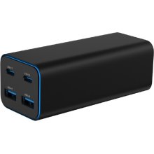 Gembird Universal charger 100W GaN 2xUSB-A...