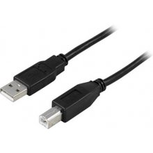 Deltaco USB 2.0 cable Type A male - Type B...