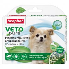 Beaphar Veto Pure Bio Spot On Dogs (<15kg)...