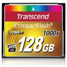 Mälukaart Transcend CompactFlash 1000x 128GB