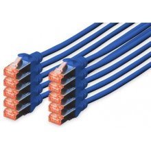 Digitus CAT 6 S/FTP Patchkabel, 10 Stück...