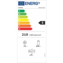 Холодильник Hisense Külmik 161cm, hõbe