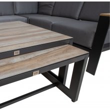 Home4you Garden furniture set FELINO corner...