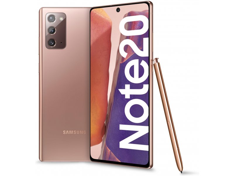 Samsung Galaxy Note 20 5g N981 Bronze 6 7 Super Amoled Plus 1080x2400 Pixels Exynos 990 Internal Ram 8 Gb 256 Gb Dual Sim Nano Sim 3g 4g 5g Main Camera 64