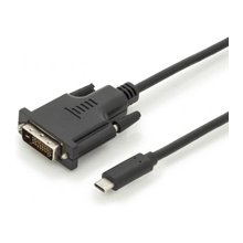 DIGITUS USB C Adapterkabel Typ C -DVI St/St...