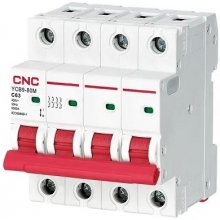 Miniature Circuit Breaker, 4P, 63A, Class C...