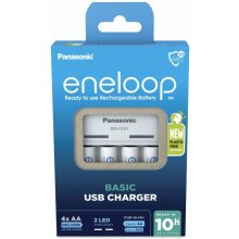 Eneloop Panasonic Basic akulaadija USB...