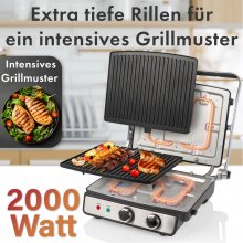 PROFICOOK Contact grill PCKG1264