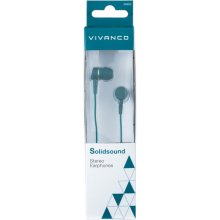 Vivanco earphones Solidsound, green (38903)