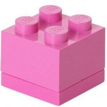 Room Copenhagen LEGO Mini Box 4 pink -...