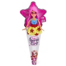 Sparkle Girlz Mini Doll in cone 4 inches box...