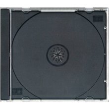 Omega CD case Jewel PL, black