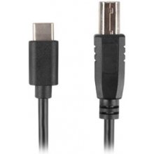Lanberg Cable USB-C->USB-B 2.0 1.8m