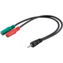 Goobay PC Headset Adapter, 1x 3.5 mm AUX...