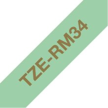 Brother TZE-RM34 label-making tape Gold on...