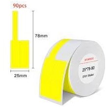 NIIMBOT Thermal labels R25*78-90 Yellow
