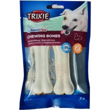 TRIXIE Denta Fun Bone with duck- Dog treat -...