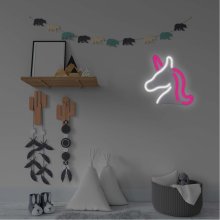 Manta SNL101WH Style Neon Lights Unicorn...