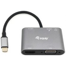 Equip Dock USB-C->HDMI, VGA / USB3.0...
