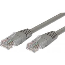 Patch cable cat.5e RJ45 UTP 2m. grey - pack...