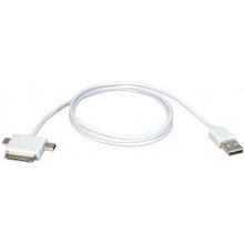 QVS USBCC-1M USB cable Mini-USB B Micro-USB...