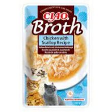 INABA Churu Ciao Broth Cat Treat - Chicken...