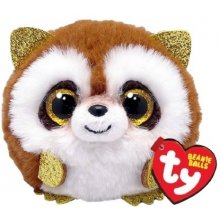 Meteor Mascot TY Beanie balls Raccoon brown